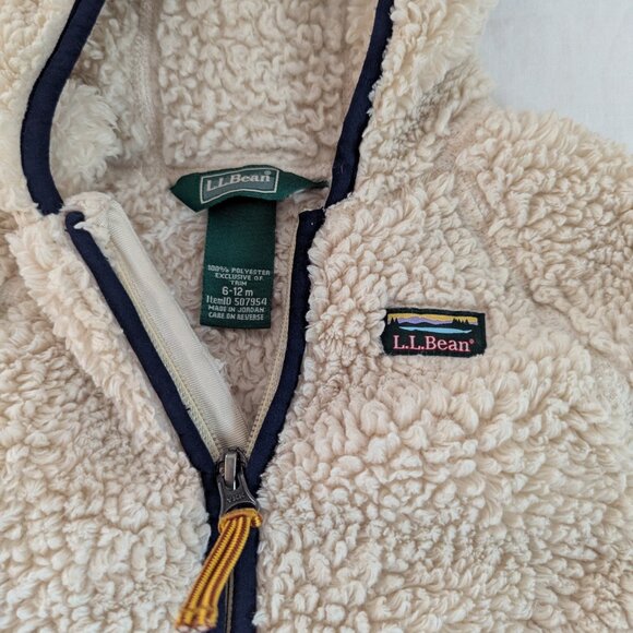 LLBean infant fleece jacket - Picture 4 of 7
